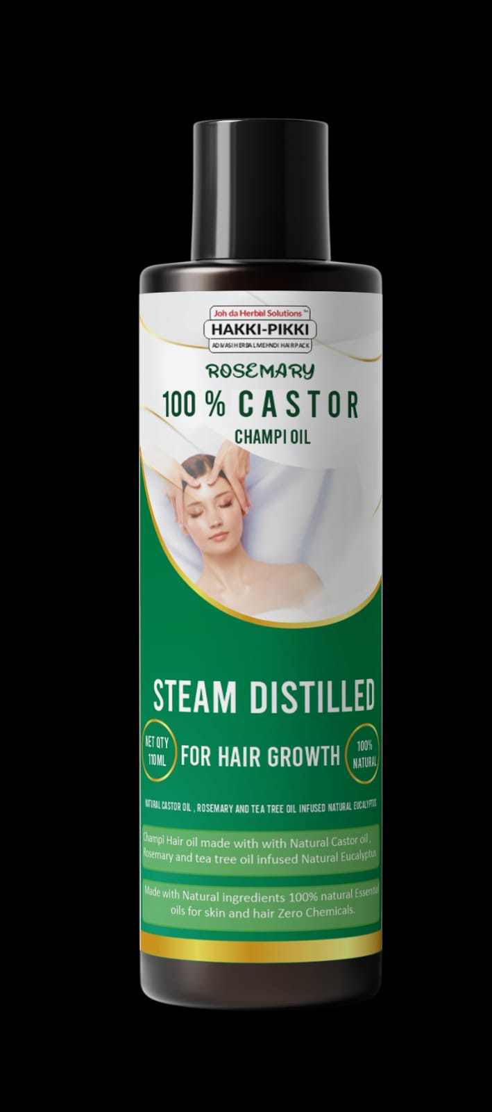 Raichel-herbs 100% castor  Champi oil